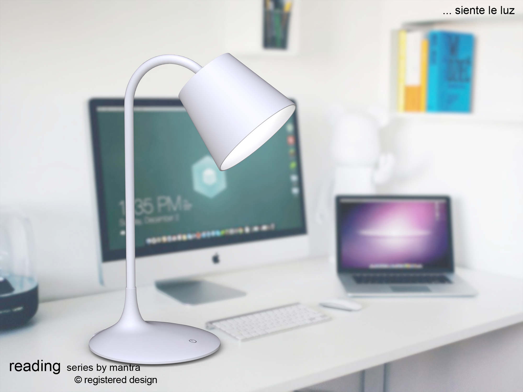 Reading Table Lamps Mantra Fusion USB & Wireless